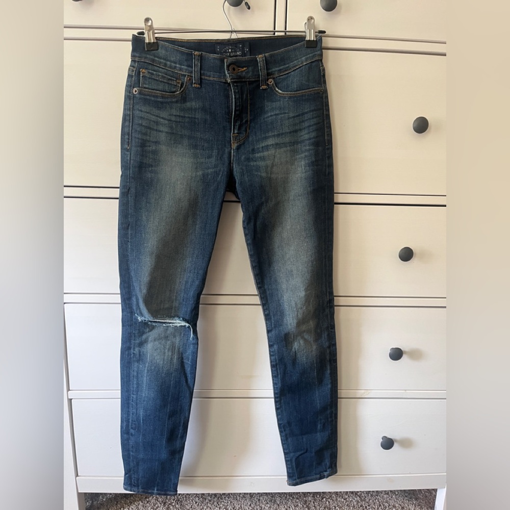 Lucky Brand Brooke Leggings Jeans size 27